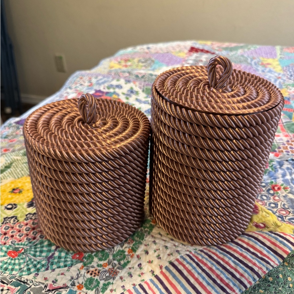 3D printed rope storage container